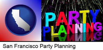 party planning in San Francisco, CA