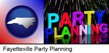 party planning in Fayetteville, NC
